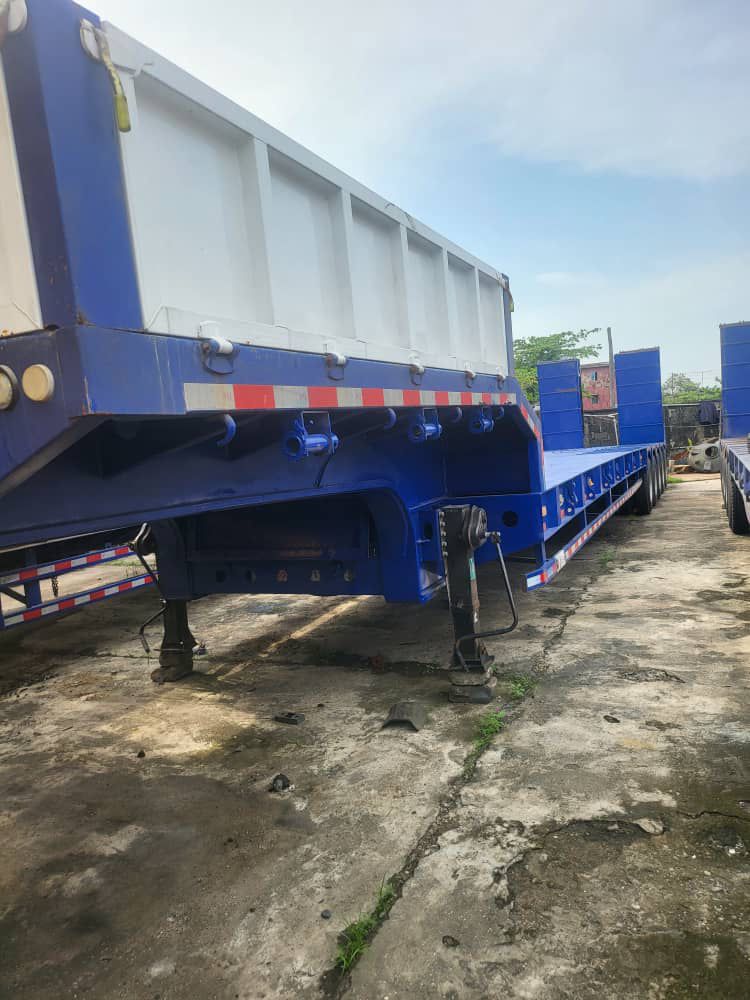 Heavy duty low-bed and flatbed trailers for equipment transport in Nigeria